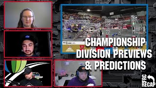 Championship Division Previews and Predictions Rapid React 2022