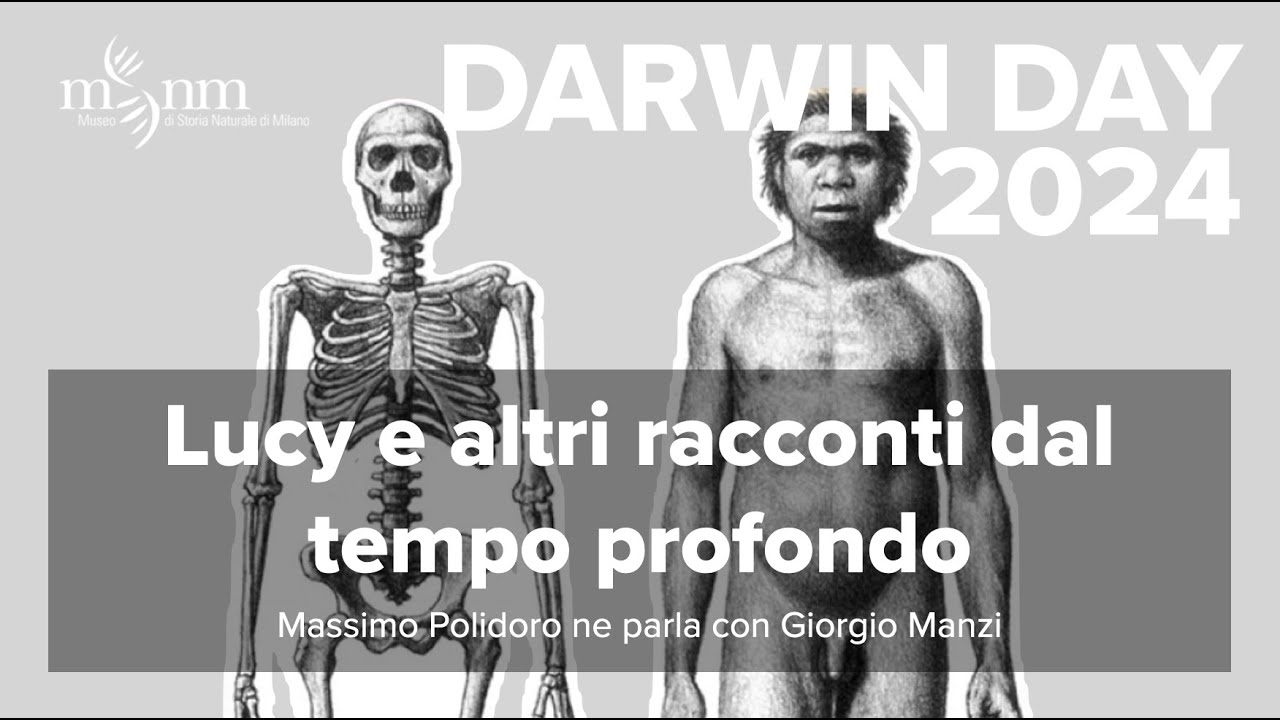 Lucy e altri racconti dal tempo profondo. Massimo Polidoro ne parla con Giorgio Manzi