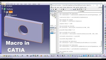 How to Record & execute macro VBA in CATIA V5 application?
