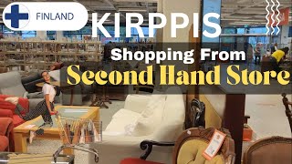 Buying Second Hand Furnitures, clothes & Household Items in Finland? Kirppis