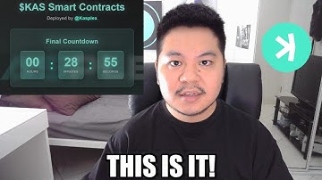 Kaspa Smart Contracts Launch In Less Than 1 Hour!
