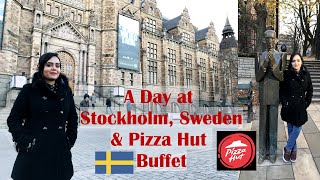 Pizza Hut Buffet | A day at Stockholm | Sweden | Variations By Anum Shafique | screenshot 1