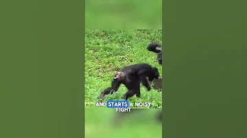The Noisy Food Fight Of The Chimpanzees 