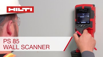 Hilti PS 85 Wall Scanner - Features and Benefits