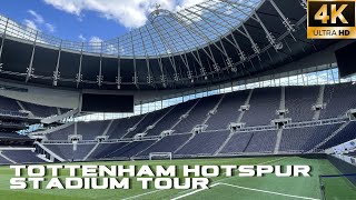 Stadium Tour of one of the Best Stadiums in the World | Exploring the Tottenham Hotspur Stadium [4K]