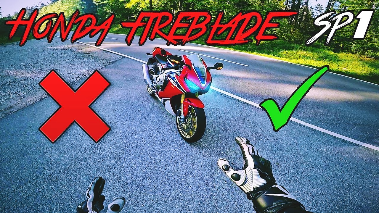 2017 Honda Fireblade SP1 TEST RIDE