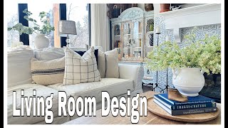 LIVING ROOM DESIGN || EXTREME ROOM MAKEOVER || DIY IDEAS || FRENCH COUNTRY COTTAGE || LET'S DECORATE