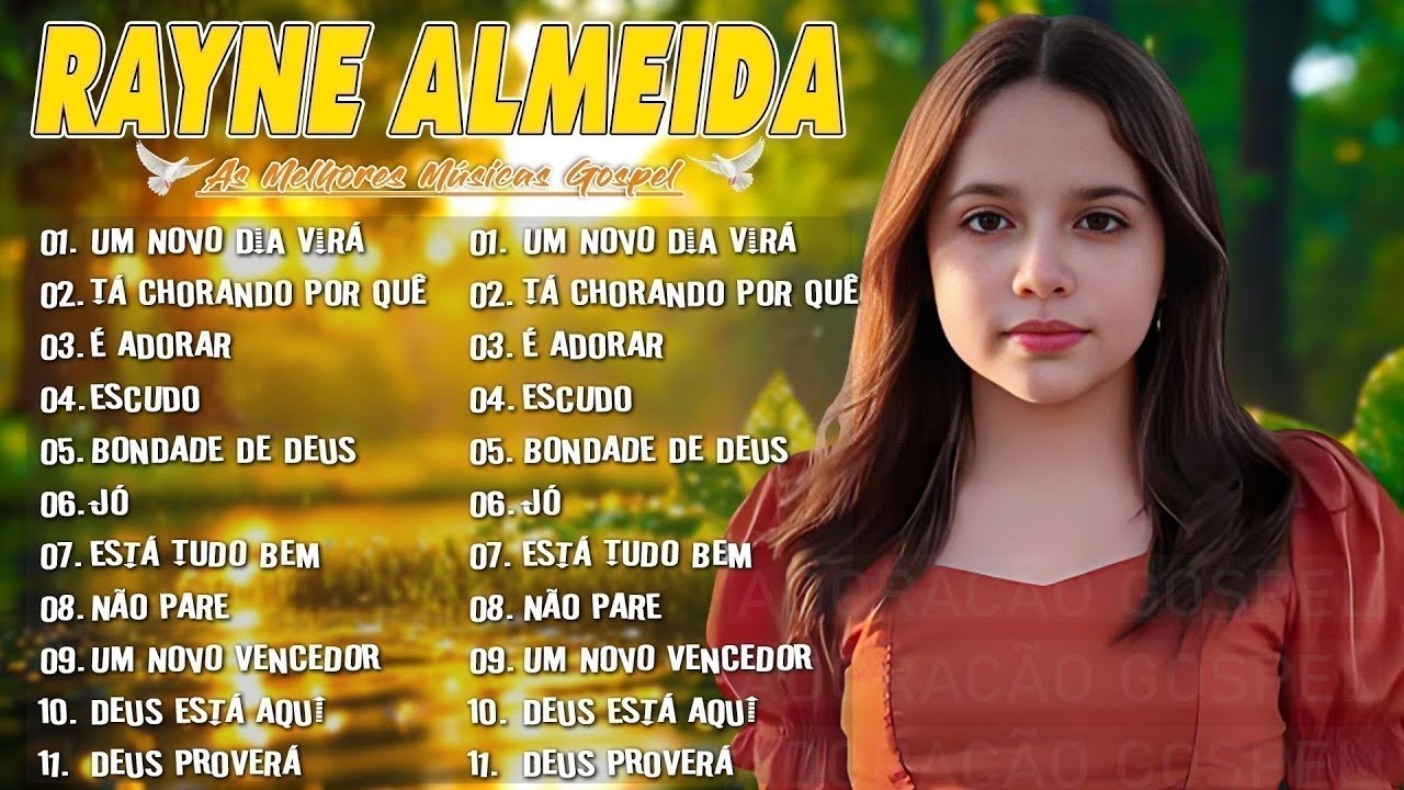 Rayne Almeida - Lista das Melhores Músicas de Rayne Almeida - Seleção Gospel 2026