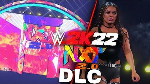 WWE 2K22 NEW NXT 2.0 Arena DLC Entrances & Full Match