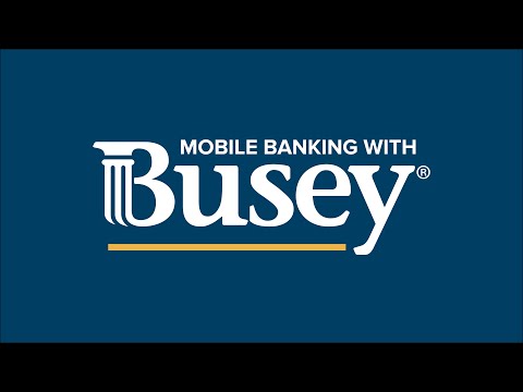 Busey's Mobile Banking Services