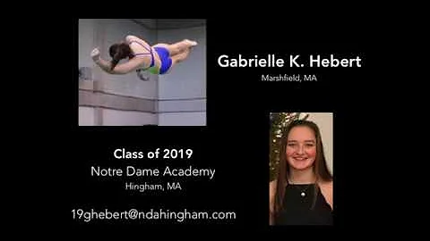Gabrielle Hebert Diving Recruiting Video