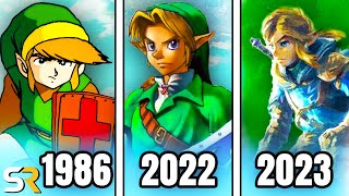 Evolution of Legend of Zelda - 1986-2022 