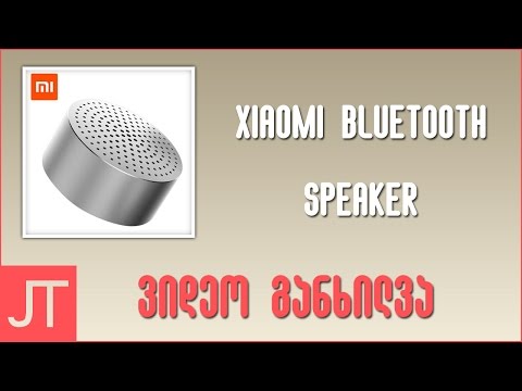 ვიდეო განხილვა N 5 | Original Xiaomi Mi Bluetooth 4.0 Speaker