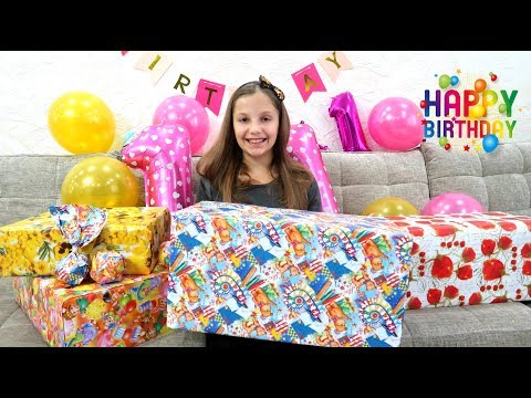 МОИ ПОДАРКИ на День Рождения! РАСПАКОВКА ПОДАРКОВ! MY BIRTHDAY