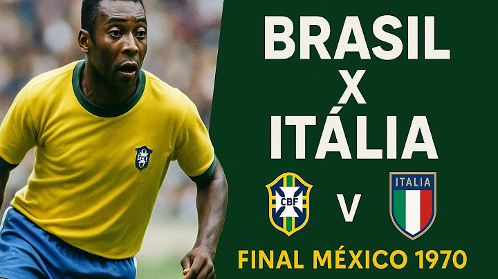 PELÉ HISTÓRICO! BRASIL x ITÁLIA – Final INÉDITA da Copa de 1970 (Jogo Completo HD)