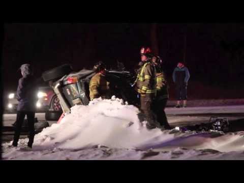 Vehicle Rollover, Entrapment, and Injuries