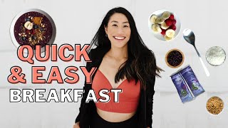 Easy Breakfast Idea | Acai Bowl Recipe || Coach Michelle Hong