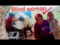 The story of the benevolent mans unceasing efforts for the blind woman and his wife