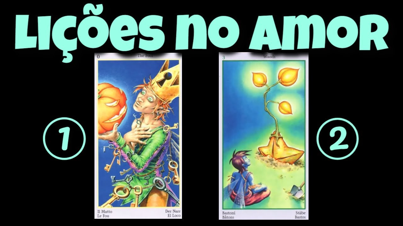 Lições no Amor 💗 Leitura Tarot Oráculos 💗 Escolha Opção