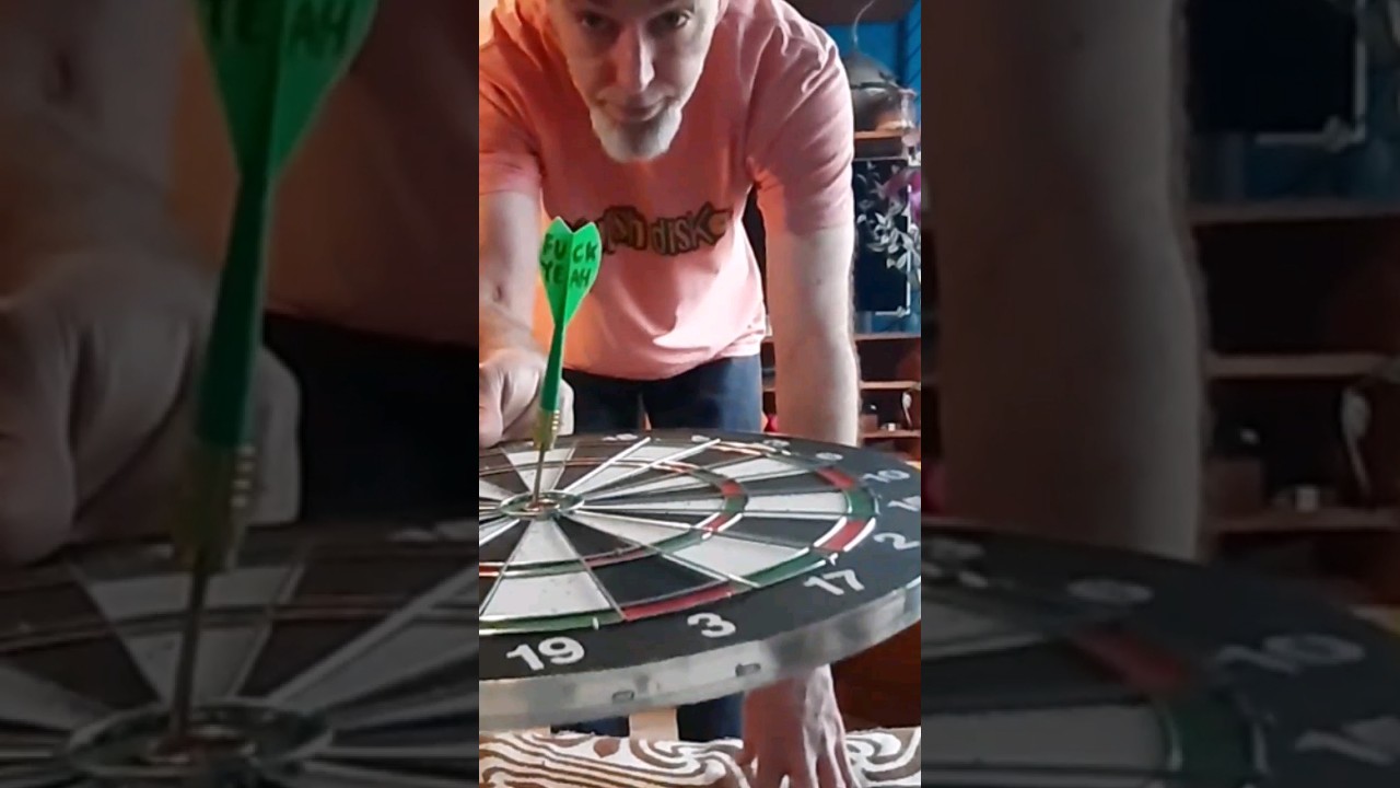 Watch Darts...Completed #teabreaktrickshots#trickshot #tekkers#trickshots#darts #dartsnews#bullseye on YouTube Watch Darts...Completed #teabreaktrickshots#trickshot #tekkers#trickshots#darts #dartsnews#bullseye on YouTube