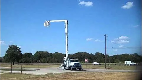 Utility Fleet Sales - 100 Foot Bucket Truck Video