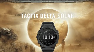 Tactix Delta Solar The Gps Smarch With Tactical Features From Garmin