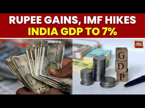 Rupee Strengthens After RBI Measures; IMF Upgrades India Growth To 7% | India Today