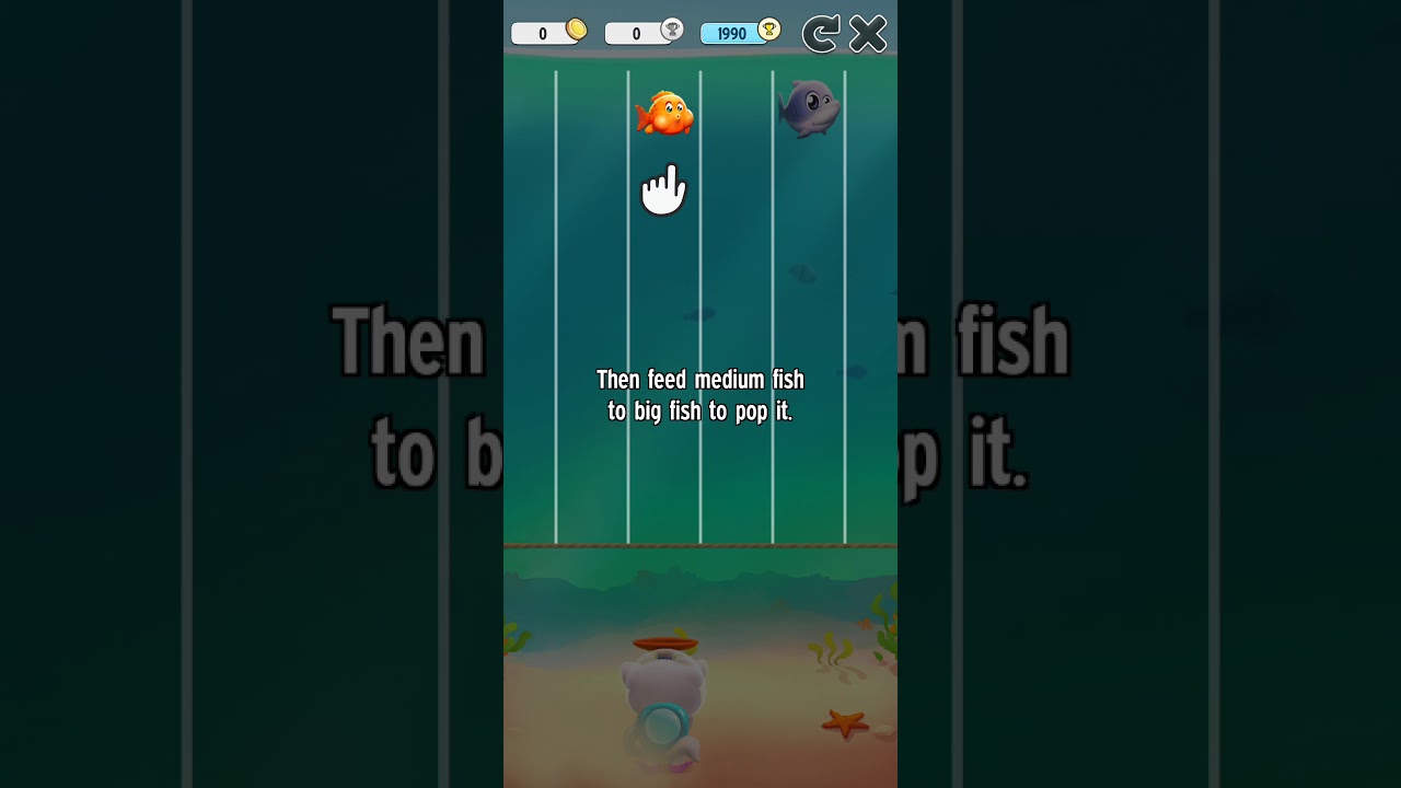 My Talking Angela Mini Game - Hungry Fish
