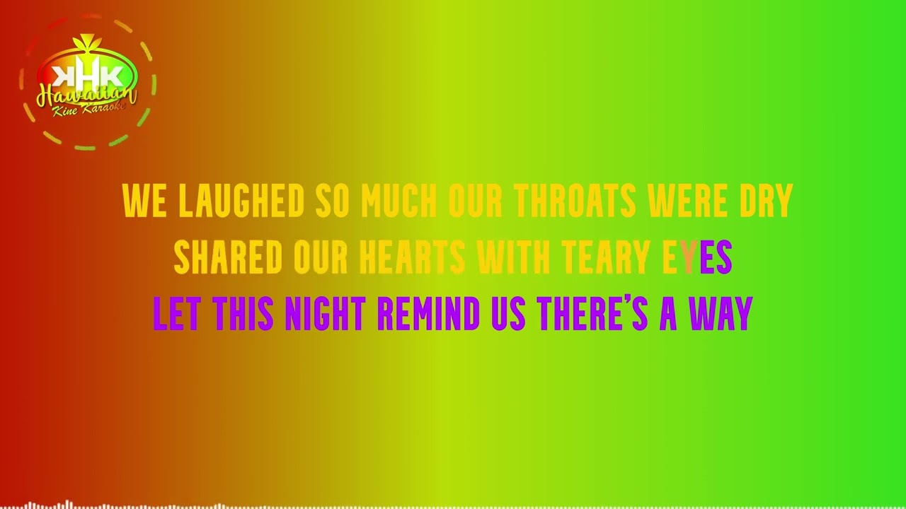 Hawaiian Style Band Love and Honesty (Karaoke Duet Version) Hawaiian Karaoke YouTube