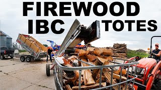 Do IBC totes work for firewood???