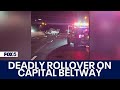 1 killed, multiple injured in Capital Beltway crash in Montgomery County