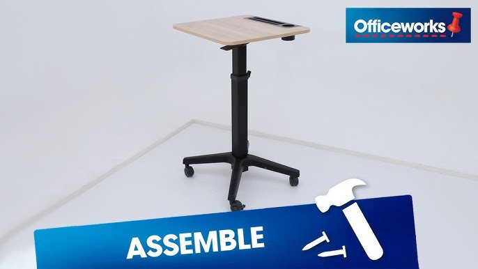  Mount-It! Mobile Standing Height Desk, Portable Podium and  Rolling Presentation Lectern, Laptop Stand Up Desk with Caster Wheels  (MI-7971) : Office Products