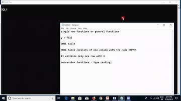Oracle Built in Functions - SQL Functions Tutorial  with examples- SQL Single Row Functions