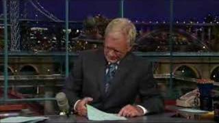 David Letterman: Gene Rayburn's Tombstone