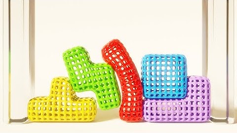 Softbody Wire Tetris 2