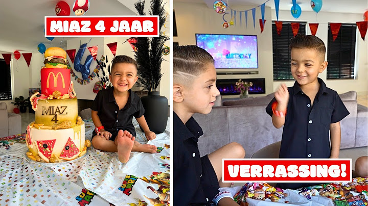 MIAZ IS JARIG! 4E VERJAARDAG VIEREN 🎉🥳 | #823