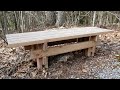 Build an Easy Eastern Style Outdoor Bench