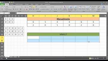 Episodio 252 - Funciones Matriciales con fórmula de rango (MMULT)