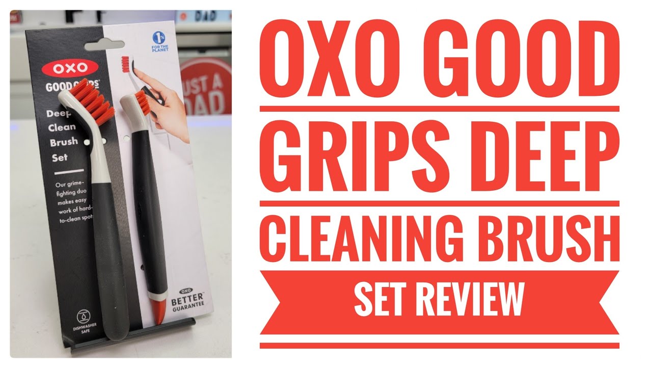 OXO Blue Good Grips Deep Clean Brush Set