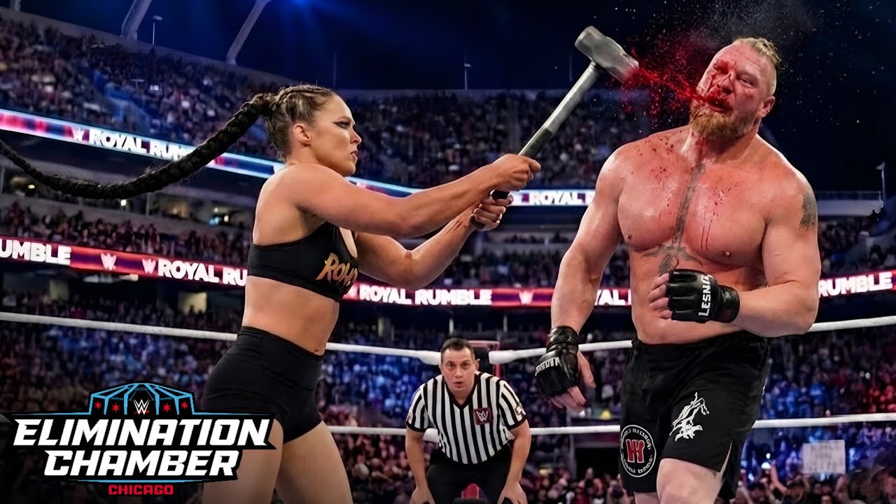 Brock Lesnar vs. Ronda Rousey • WWE Elimination Chamber 2026 (March 1, 2026)  
