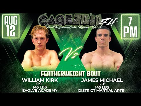 CageZilla 74 - William Kirk vs James Michael - YouTube