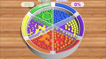 Bead Sort - All Levels Gameplay Android, iOS