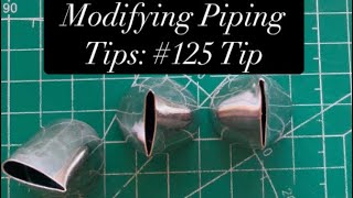 Modifying Piping Tips 125 Petal Tip