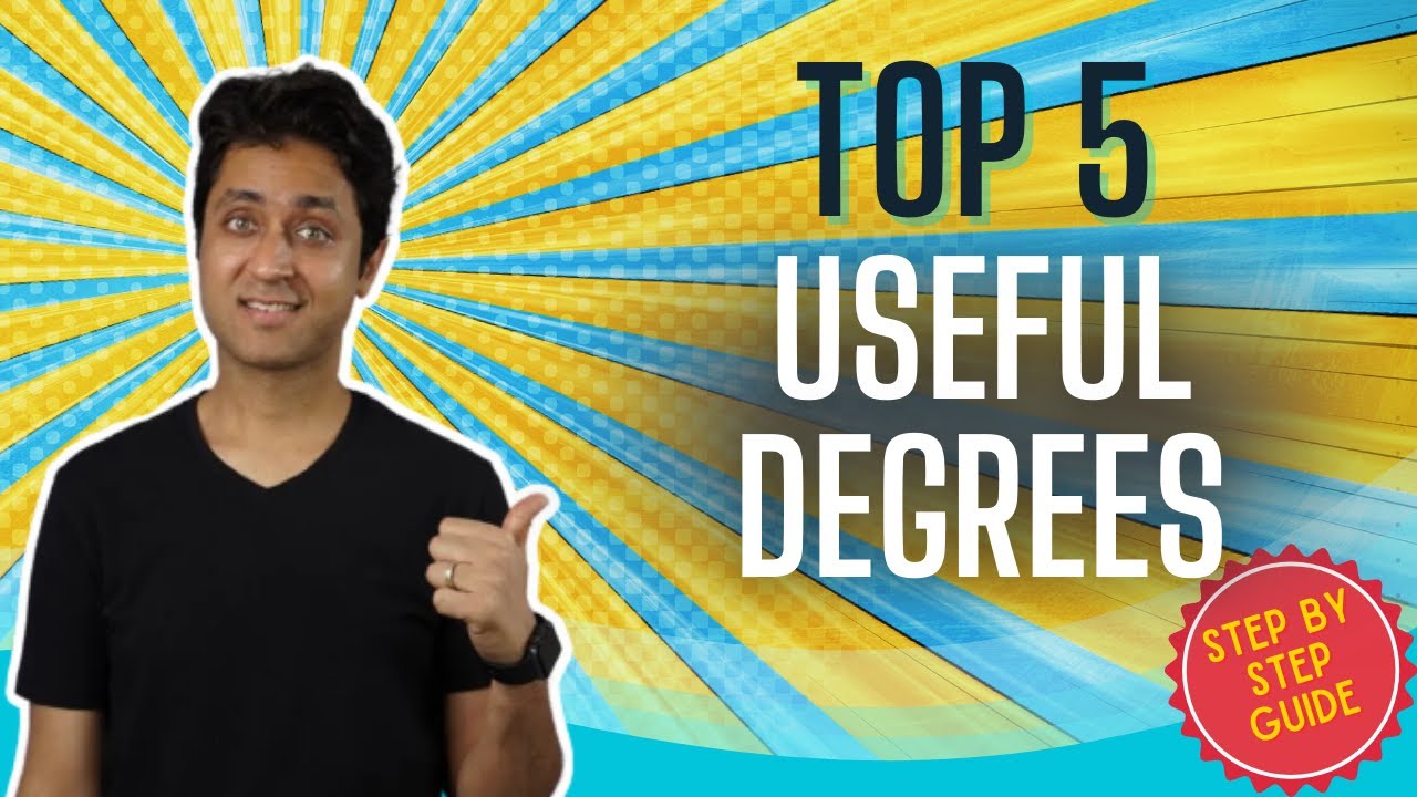 TOP 5 MOST USEFUL DEGREE TO PURSUE FUTURE PROOF ShirishGee YouTube
