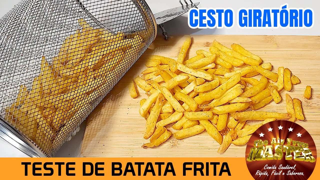 Testes: Batatas Fritas na AirFryer