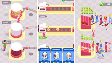 Chocolate Factory 3D! 🍫🏭🍫 Mobile Gameplay iOS | Mobile Game