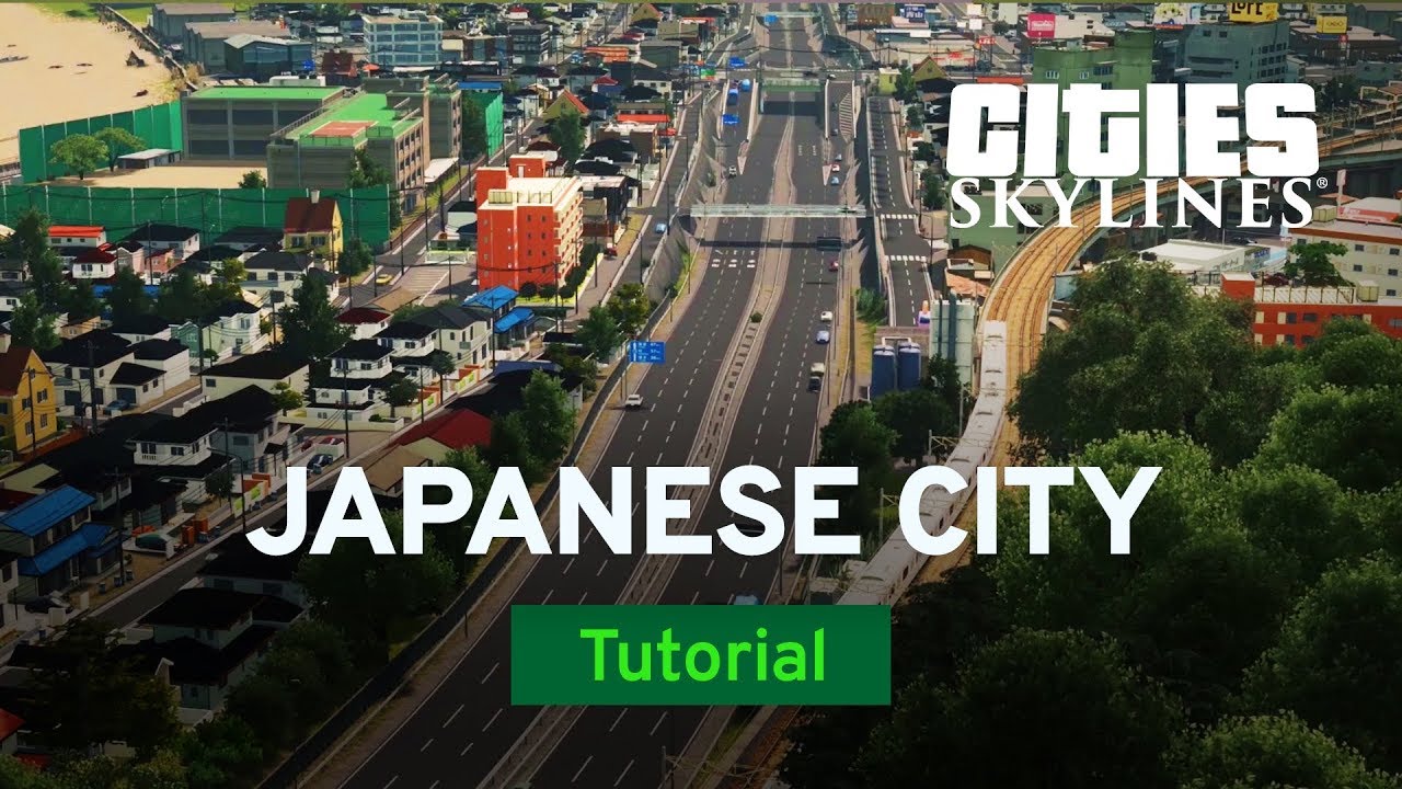 How To Build A Japanese Styled City With Kaminogi International Tutorial Cities Skylines Youtube