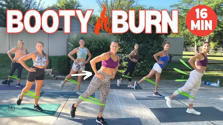 16 MIN Booty Band Workout | Build Stronger Glutes ...