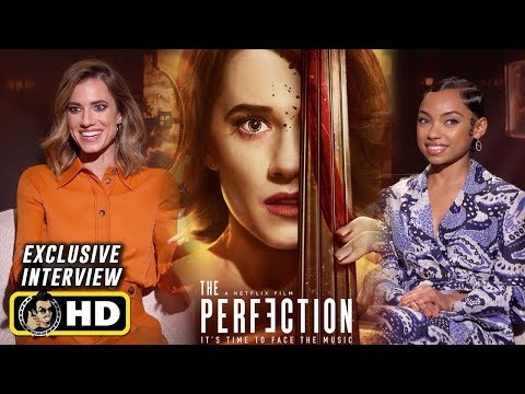 Allison Williams and Logan Browning Interview for THE PERFECTION (2019)