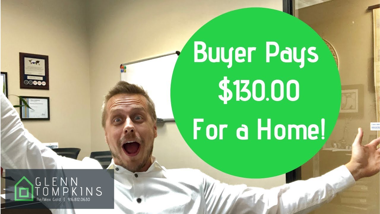 Folsom Real Estate Buyer Pays 130.00 For A Home YouTube